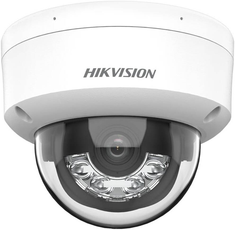 Hikvision 8 MP Acusense Smart Hybrid Light Fixed Dome Network Camera, 1/2.8" Progressive Scan CMOS Sensor, 2.8 mm Fixed Focal Lens, F1.6 Aperture, White - Image 4
