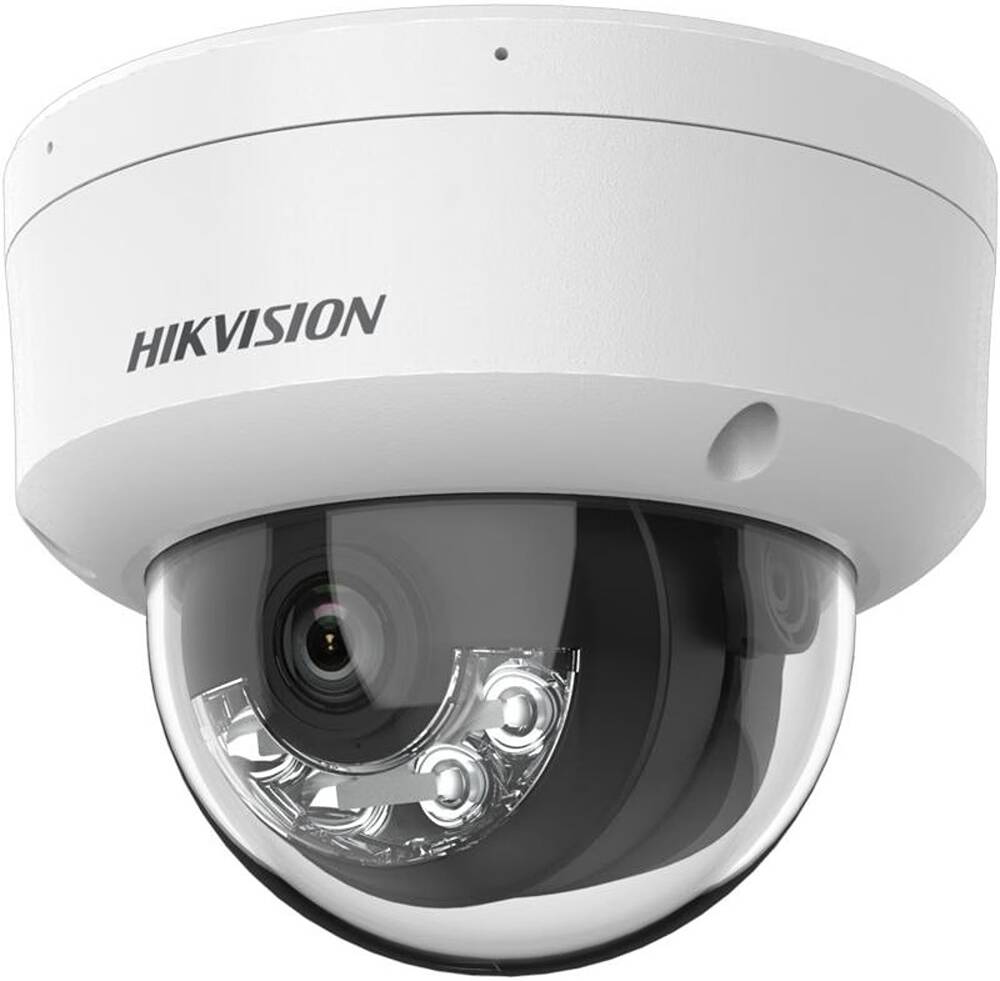 Hikvision 8 MP Acusense Smart Hybrid Light Fixed Dome Network Camera, 1/2.8" Progressive Scan CMOS Sensor, 2.8 mm Fixed Focal Lens, F1.6 Aperture, White - Image 3