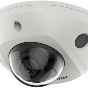 Hikvision 4 MP Acusense Smart Hybrid Light Fixed Mini Dome Network Camera, 1/2.9" Progressive Scan CMOS Sensor, 2.8mm Fixed Focal Lens, White