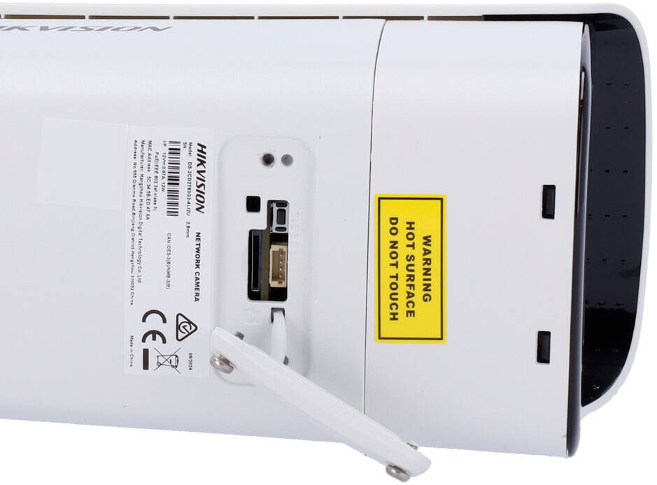 Hikvision Bullet Security Camera PRO Range, 8 MP Resolution, 2.8mm Lens, 1/2.8" Progressive Scan CMOS, Motion detection 2.0, Dual Mic Array, IP67, White - Image 2